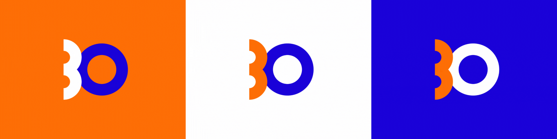 logo blue orange